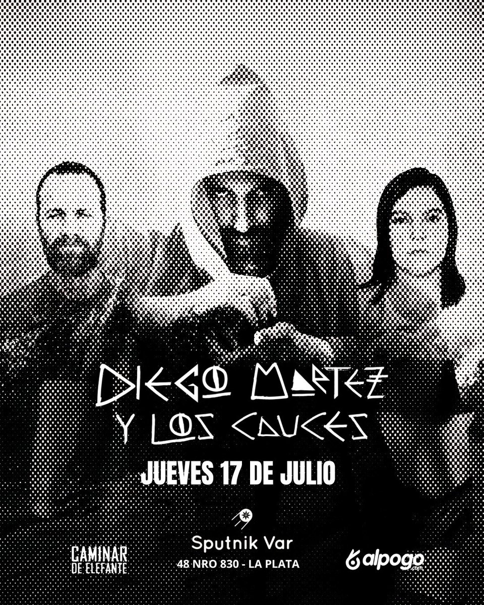 El jueves 17 de julio tocaremos en La Plata!