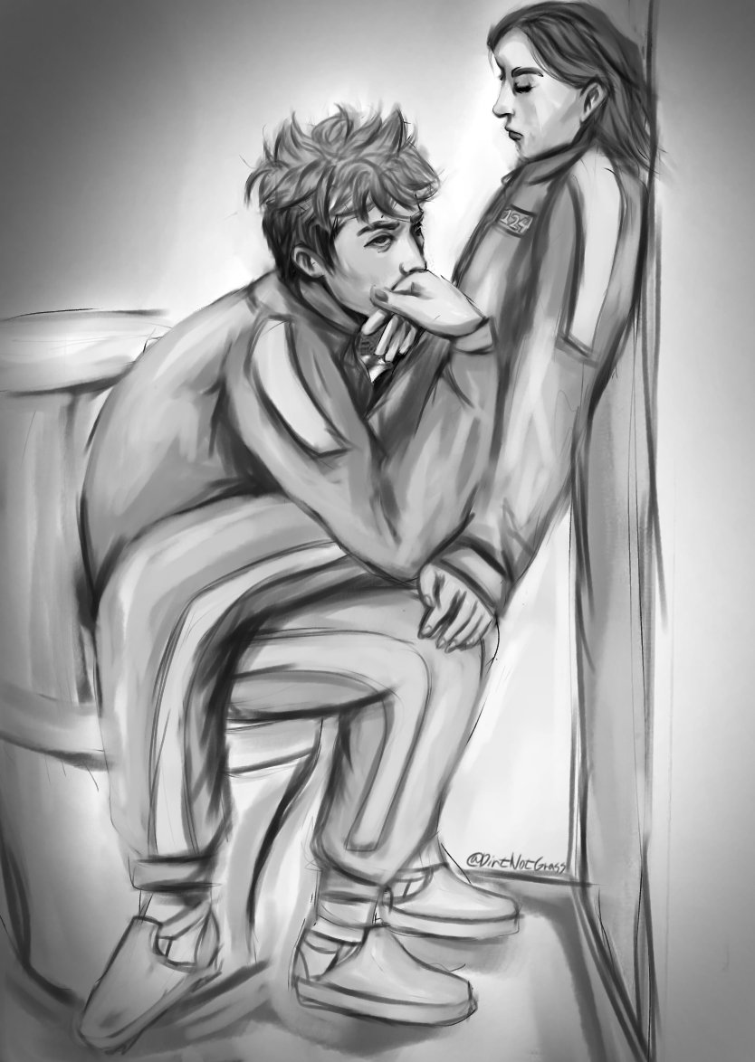 DirtNotGrass_'s tweet image. Deleted bathroom scene Season 2 not clickbaited馃檹
#digitalart #fanart #squidgame #squidgame2 #thangyu #thanos #namgyu