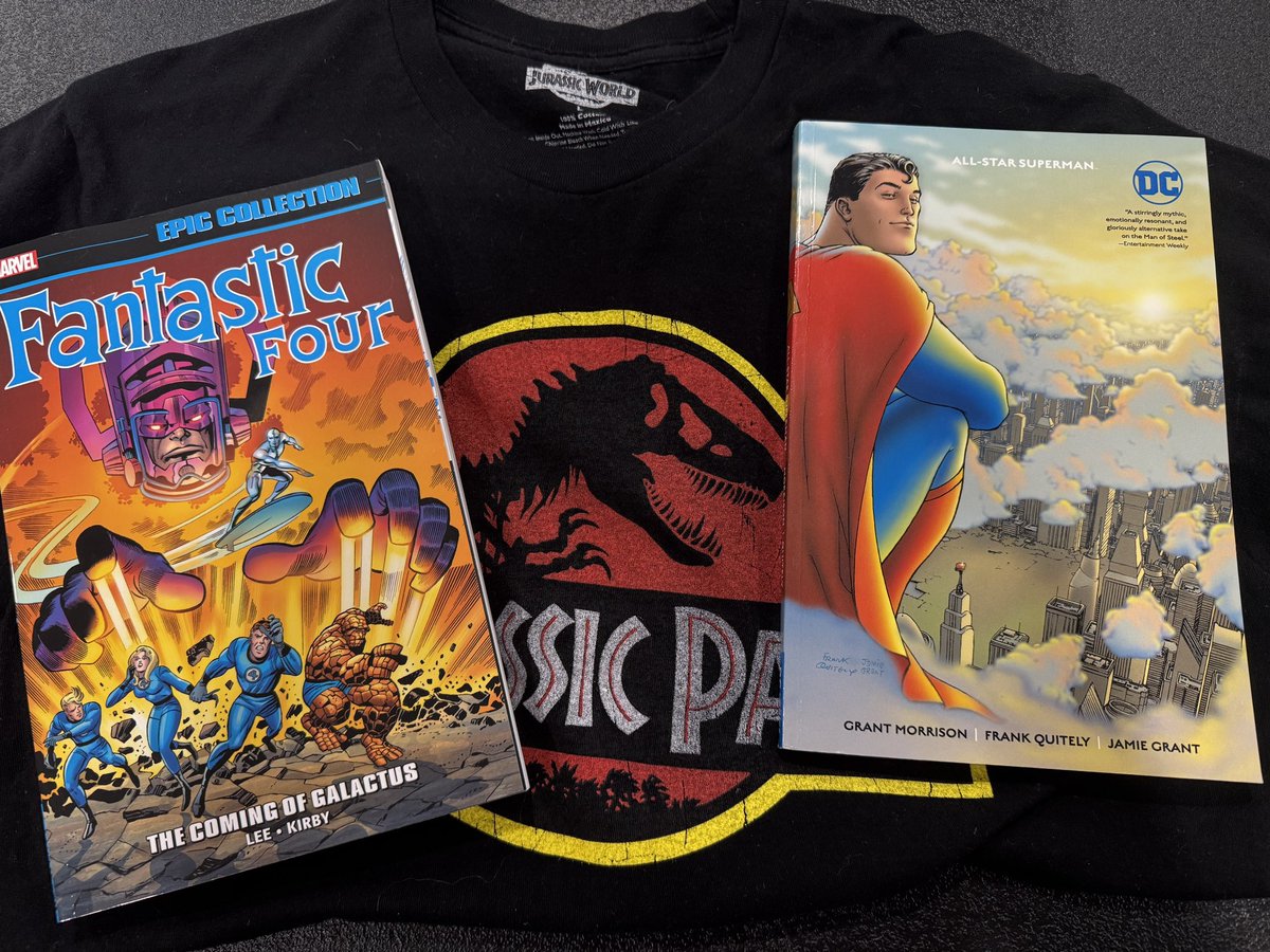 Cozzzzylion's tweet image. I am SO READY for July!!
#JurassicWorldRebirth
#superman
#FantasticFour