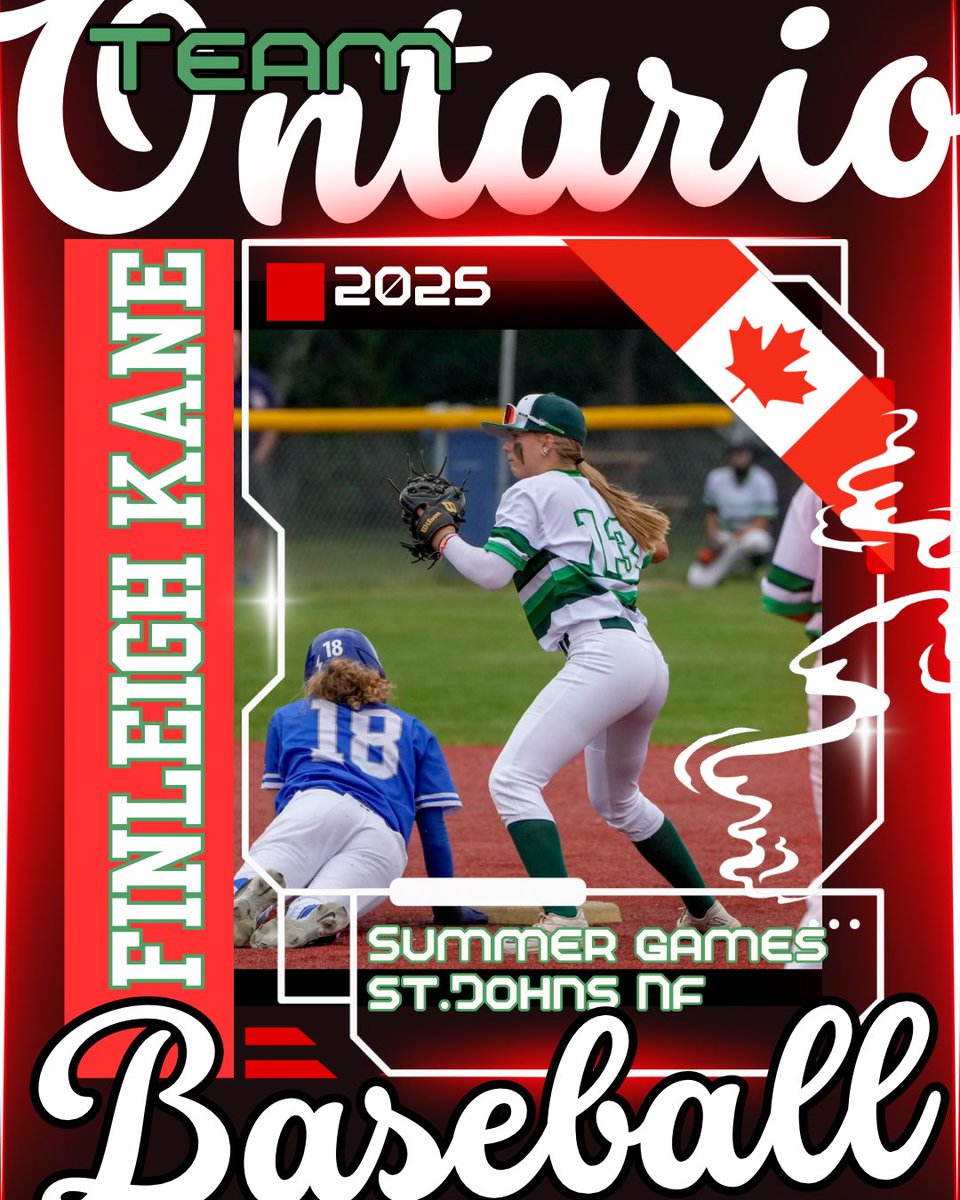 Finleigh Kane (@kanefinleigh) on Twitter photo Excited to announce I get to represent my province and play in St. John’s NL in the Summer Games for the first time ever girls baseball debut in August. Grateful to play along side a group of hard working athletes and coaches. Thank you <a href="/BaseballOntario/">Baseball Ontario</a> for this opportunity 🙏🏻 Excited to announce I get to represent my province and play in St. John’s NL in the Summer Games for the first time ever girls baseball debut in August. Grateful to play along side a group of hard working athletes and coaches. Thank you <a href="/BaseballOntario/">Baseball Ontario</a> for this opportunity 🙏🏻