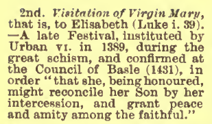 PBS_NSW's tweet image. "Visitation of Virgin Mary" commemorated in the Calendar of the Book of Common Prayer, 2 July. See Luke 1:39-56. #magnificat #BCP