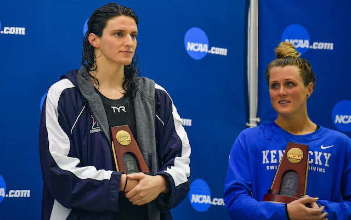 Graham Allen (@grahamallen_1) on Twitter photo The University of Pennsylvania has bowed to the Trump Administration! REVOKING Lia Thomas's (A MAN) illegitimate records/titles, and sending a apology to every female swimmer forced to compete against him!
<a href="/Riley_Gaines_/">Riley Gaines</a> should have the trophy she EARNED presented to her! The University of Pennsylvania has bowed to the Trump Administration! REVOKING Lia Thomas's (A MAN) illegitimate records/titles, and sending a apology to every female swimmer forced to compete against him!
<a href="/Riley_Gaines_/">Riley Gaines</a> should have the trophy she EARNED presented to her!