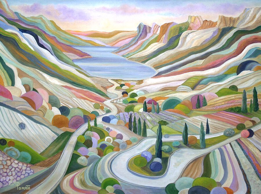 Ángeles M. Pomata (@ampomata) on Twitter photo This is my painting "Treasure The Quiet". This is my painting "Treasure The Quiet".