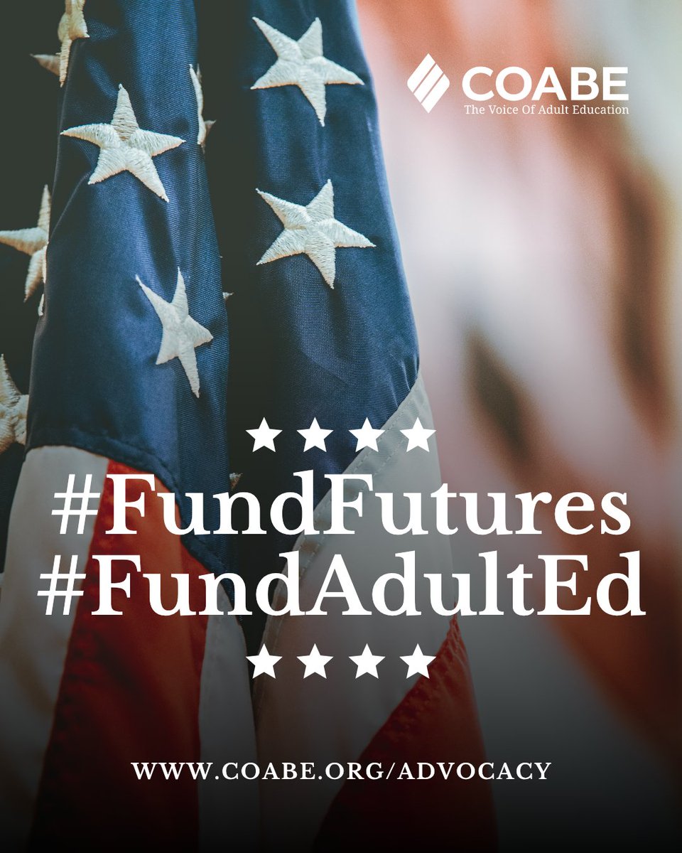 🚨 URGENT: Adult education funding is being delayed by the Dept. of Ed &amp; OMB.

82,000 jobs. 1.2M learners. 2,300 programs at risk.

📢 Tell Congress: Release the funds NOW.
👉 tinyurl.com/4ff49hp2

#FundFuturesFundAdultEd #AdultEducationMatters