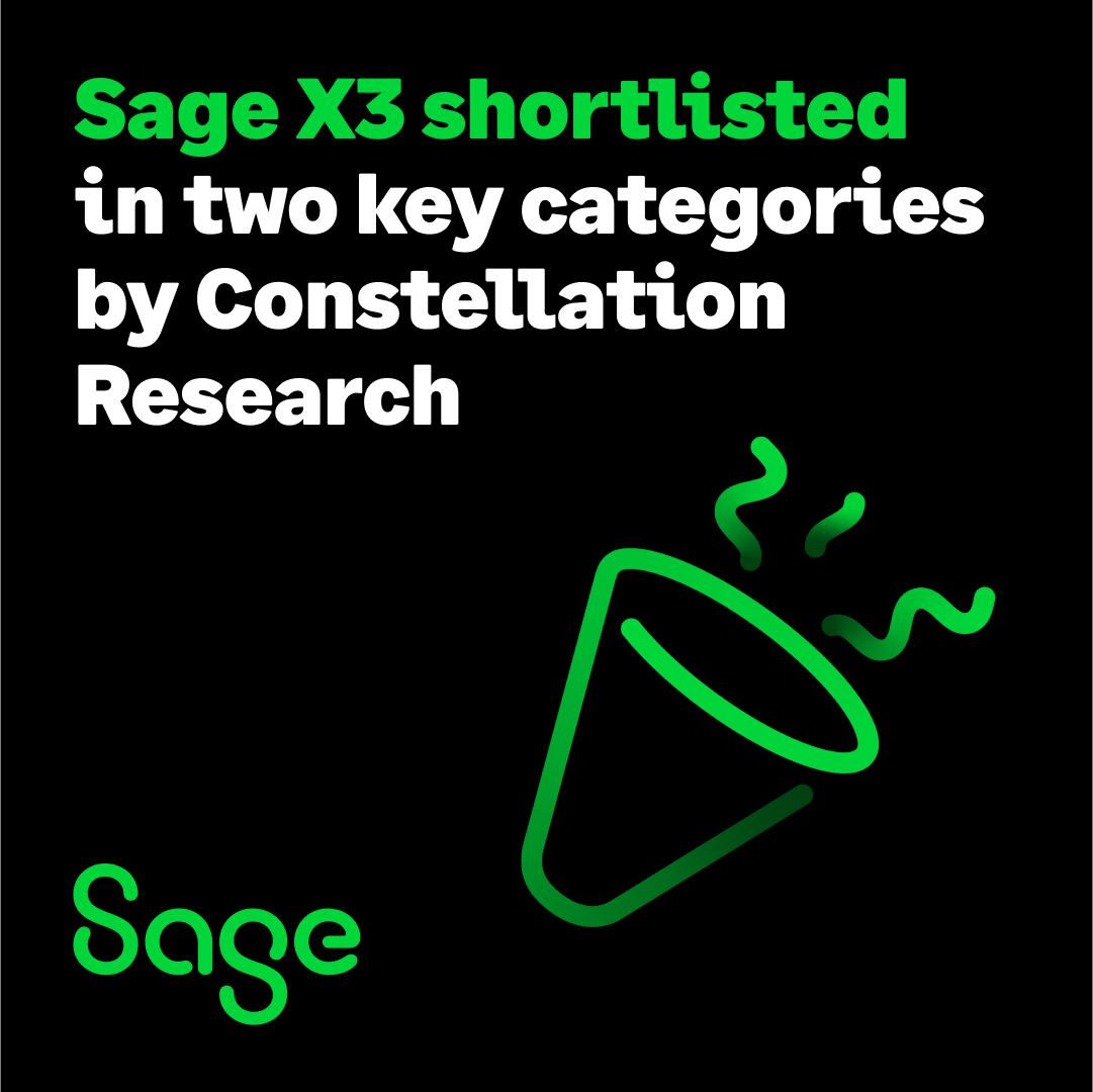 SageAustralia's tweet photo. Sage X3 has been shortlisted by Constellation Research for Product-Centric Cloud ERP and Enterprise Cloud Finance 🎉 

A fantastic recognition of our innovation and the trust we’ve earned in manufacturing and finance 📈

Read more here 🔗 https://t.co/BEn4gt77Kn https://t.co/S0eET9RyjQ