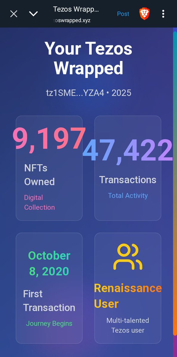 <a href="/PunksDistorted/">▒­ PunksDistorted.tez | .eth | .btc | ▒</a> <a href="/ObliqueHead/">oblique head</a> We started exactly 1 year apart!