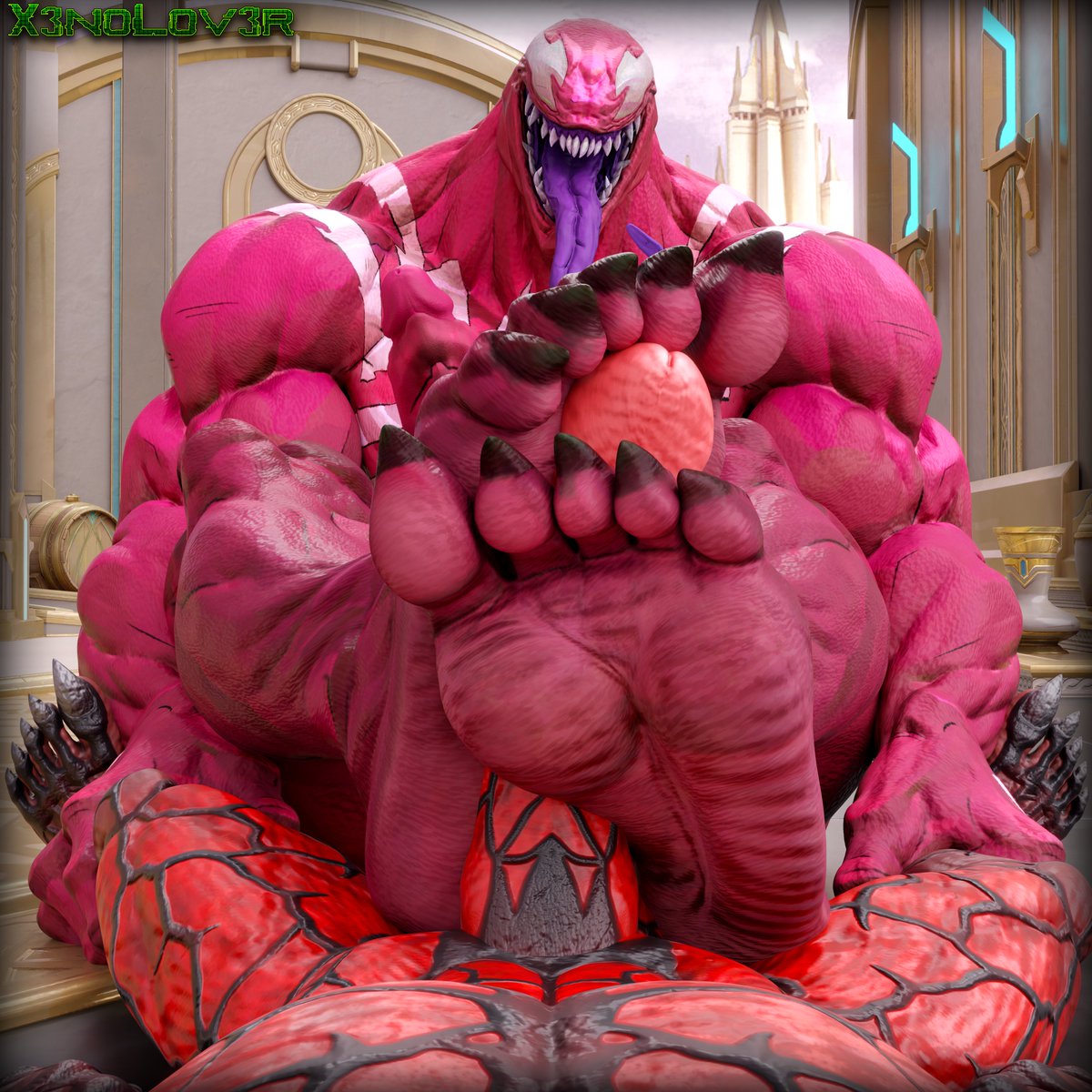 Rivalrous Variety

Crimson Carnage: ME &amp; <a href="/OkamicalN/">OkamicalDark</a>
Rivals Venom: ME, <a href="/OkamicalN/">OkamicalDark</a>, &amp; <a href="/nickson799/">Forbidden_Digital🔞</a>

A symbiote footjob that comes with a flavor of your choosing!

⬇️🔗⬇️