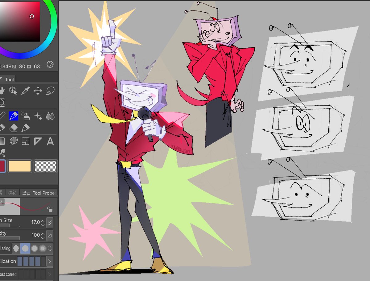 Tenna with eyes because it's funny 
#DELTARUNE #tenna