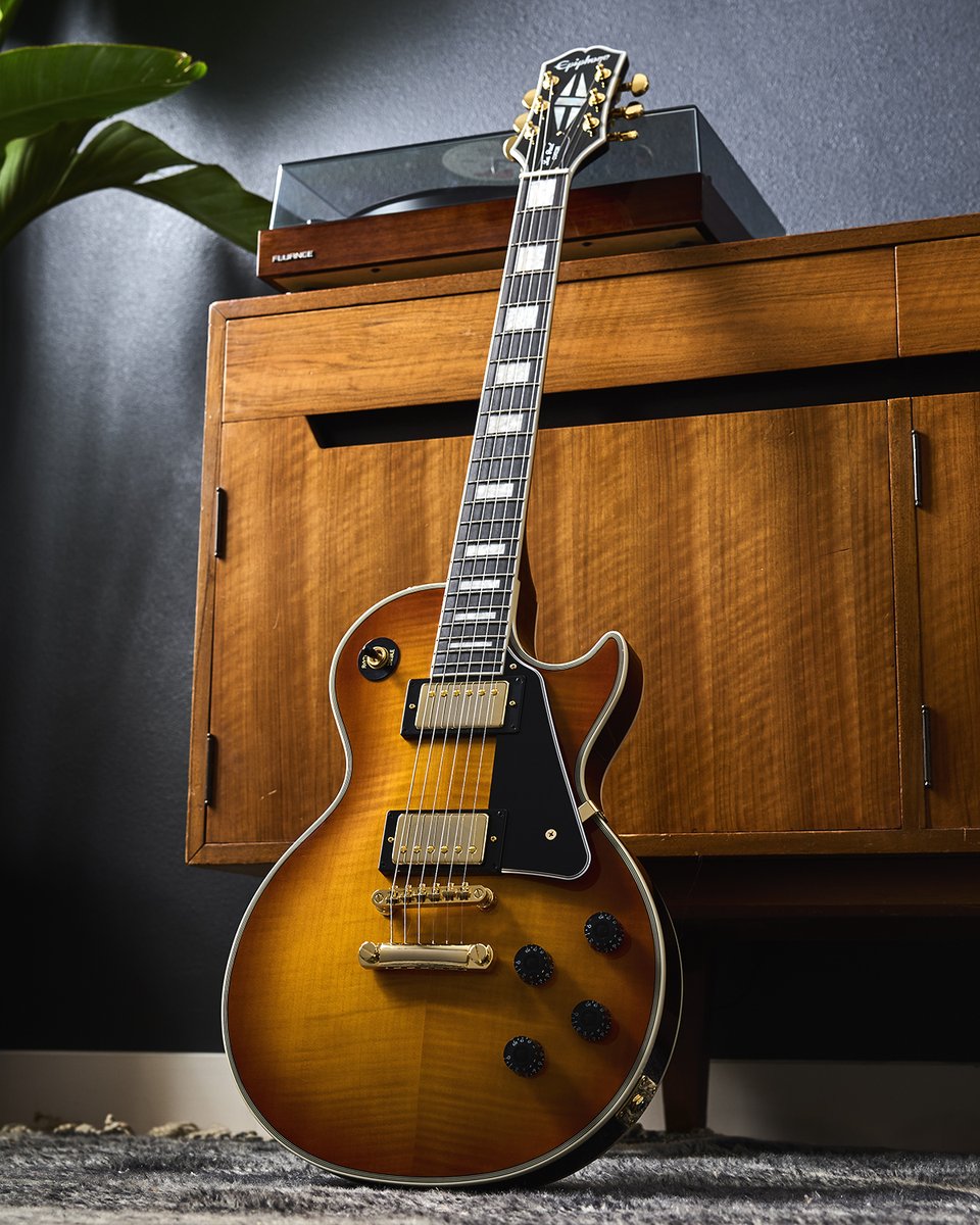 Just one sip and you'll be hooked. This new @Epiphone limited