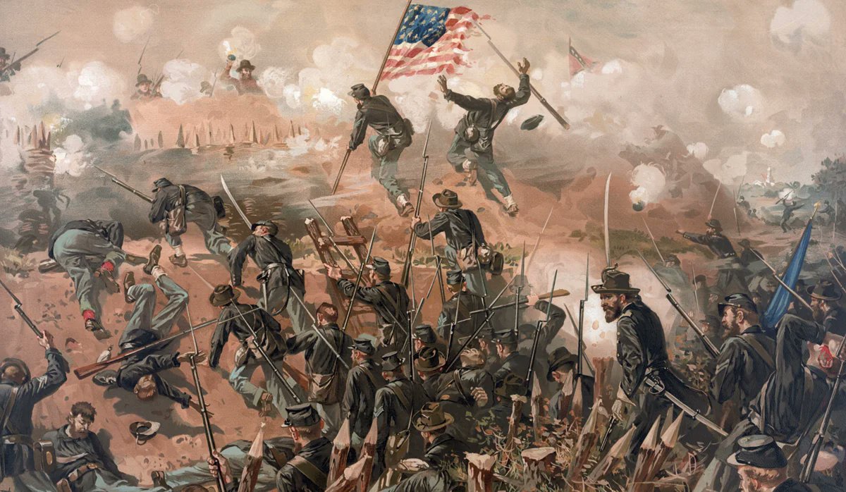July 4, 1863- Vicksburg, the last Confederate stronghold on the Mississippi River, surrendered to General Grant and the Army of the West after a six week siege. With the Union in control of the Mississippi, the Confederacy was effectively split in two, cut off from its western