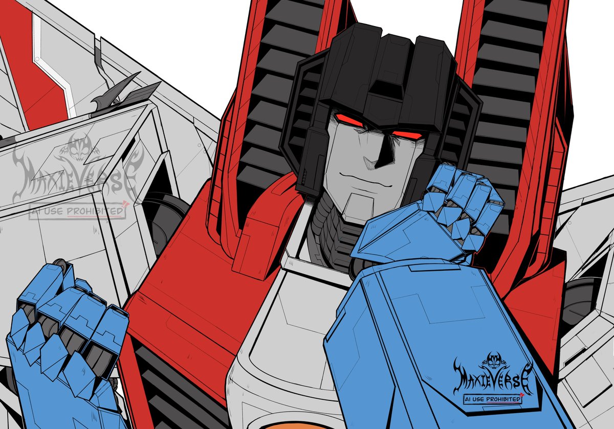 Maxieverse's tweet image. Starscream wip may animate him later #Transformers #Maccadam