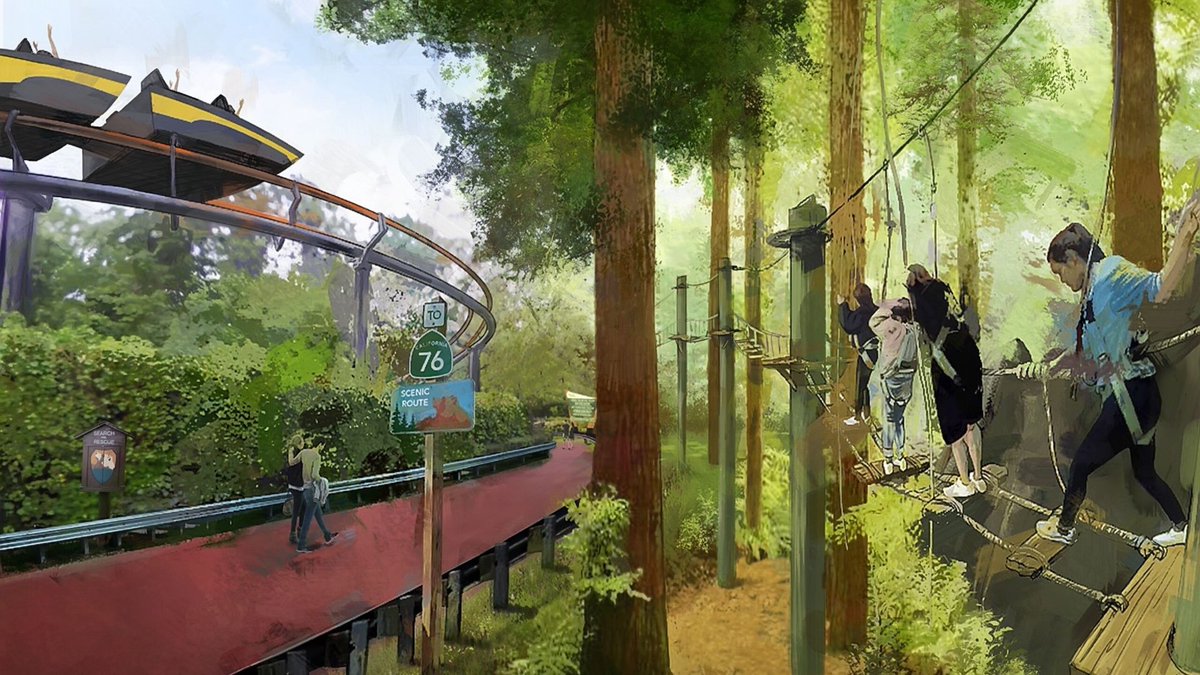 We helped reimagine California’s Great America with Redwood Territory—a land inspired by the Golden State’s natural beauty and spirit. 🌲🎢 The concept lives on in attractions like Redwood Rally.

See more: hubs.la/Q03vy1Mr0

#CaliforniasGreatAmerica #StorylandStudios