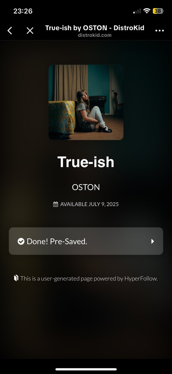 hot people presave true-ish by <a href="/OSTONMUSIC/">OSTON</a>