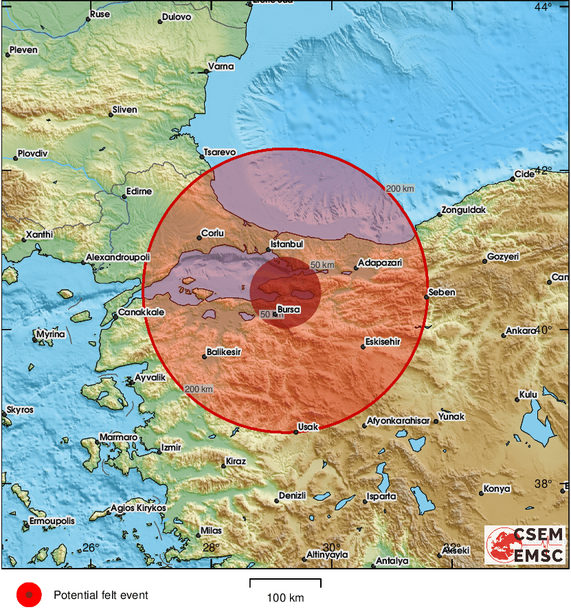 EMSC (@lastquake) on Twitter photo #Earthquake (#deprem) possibly felt 6 sec ago in #Turkey (detected from <a href="/SismoDetector/">Earthquake Network</a>). Felt it? Tell us via:
📱m.emsc.eu/#app
🌐m.emsc.eu
🖥emsc-csem.org
⚠ Automatic crowdsourced detection, not seismically verified yet. More info soon! #Earthquake (#deprem) possibly felt 6 sec ago in #Turkey (detected from <a href="/SismoDetector/">Earthquake Network</a>). Felt it? Tell us via:
📱m.emsc.eu/#app
🌐m.emsc.eu
🖥emsc-csem.org
⚠ Automatic crowdsourced detection, not seismically verified yet. More info soon!