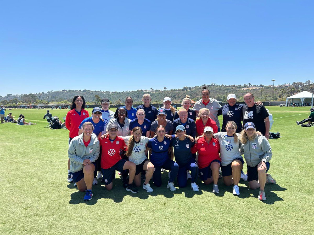 3dimagic's tweet image. great few days in San Diego at a U.S. Soccer scouting event — sharp minds, great conversations, and nonstop learning. Grateful for the chance to connect with some incredible female leaders in the game.