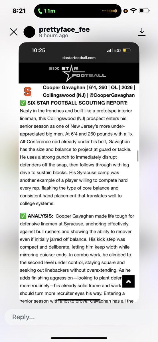 <a href="/CooperGavaghan/">Cooper Gavaghan</a>  Joined <a href="/AumaitreSports/">Nyere Aumaitre</a> 2years ago … prior to joining… he never played football… He was consistent and determined to get better… This is just the start of what’s to come.