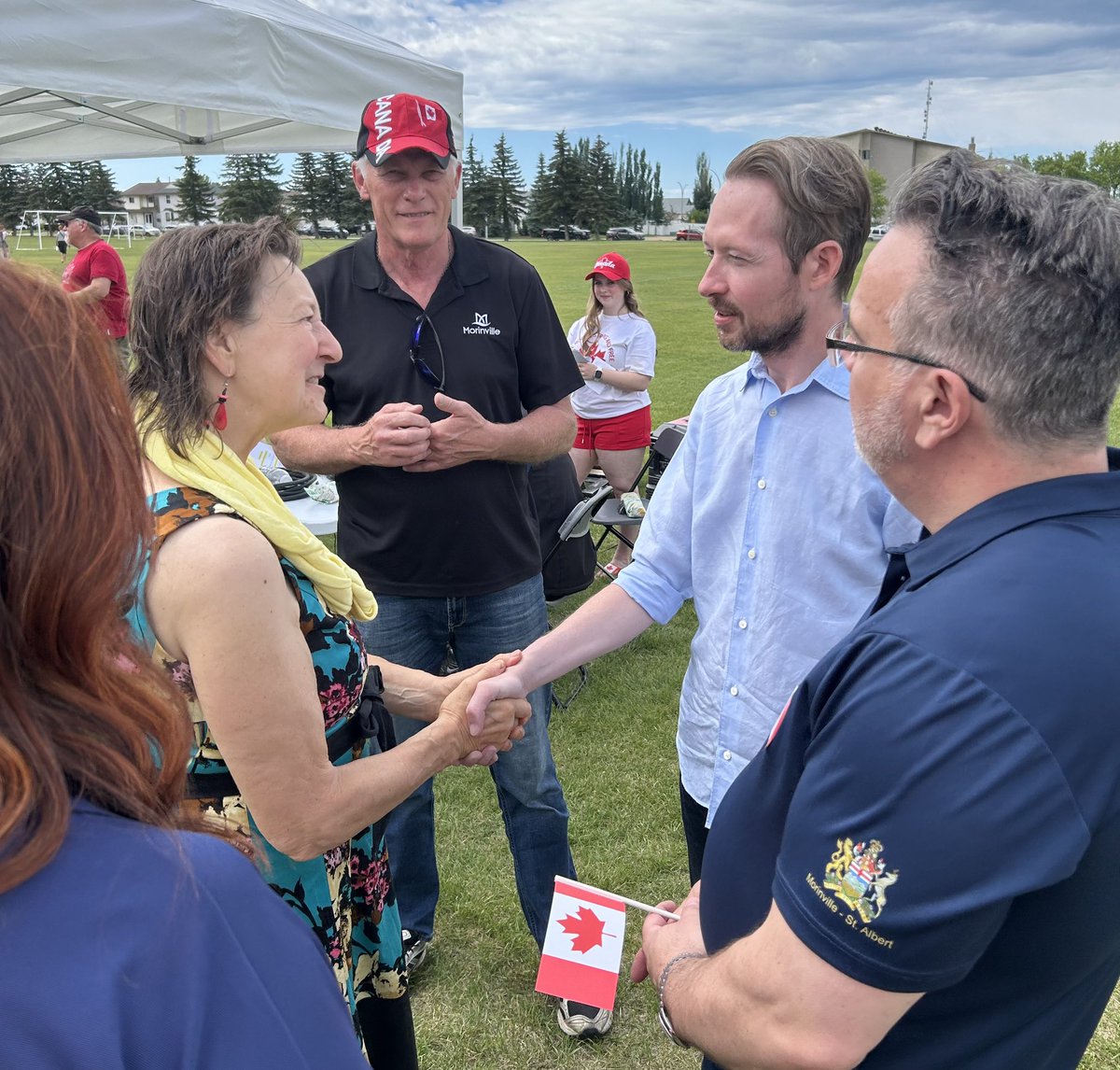 MichaelCooperMP's tweet image. A beautiful Canada Day in St. Albert—Sturgeon River.
Honoured to attend and speak at events across the riding celebrating our great country.
Happy Canada Day! 🇨🇦