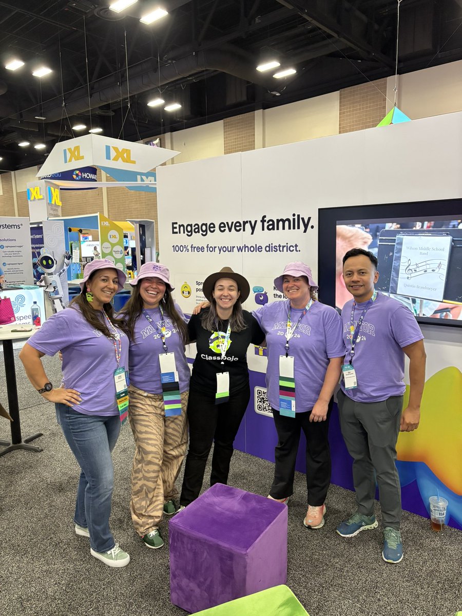 AlyssaCuevas_'s tweet image. Had the best time leading a session at #ISTELive25 highlighting my 1st grade Space Rangers running the classroom like tiny CEOs 🤪 💼✨
Thanks @ClassDojo for helping us build leadership one Dojo point at a time! @hisd_SRE @ISTEofficial