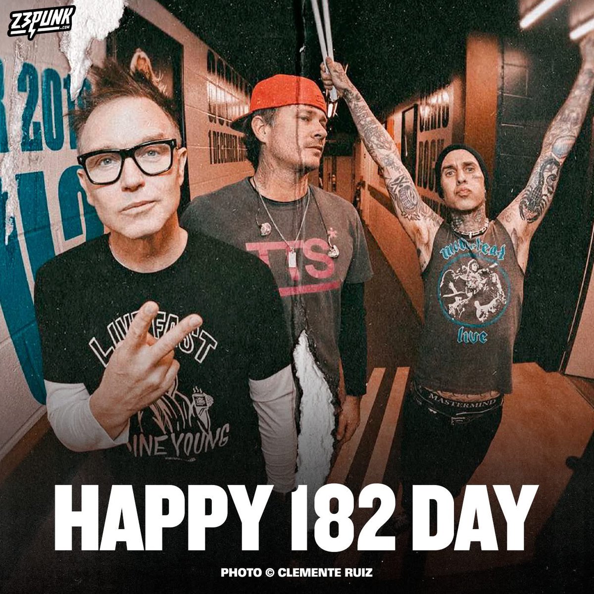 Happy 182nd day of the year!!!

#blink182 #blink182day