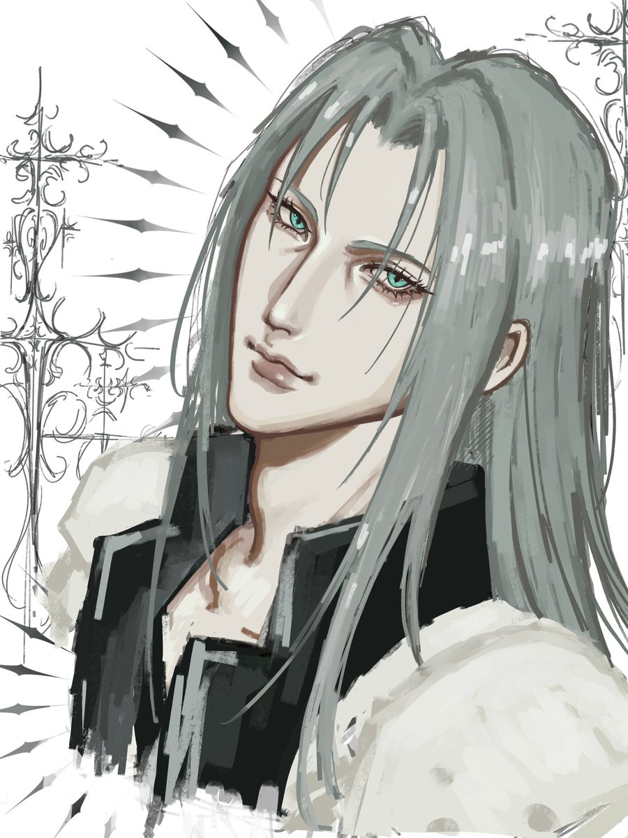 _mariieth's tweet image. #Sephiroth #fanart