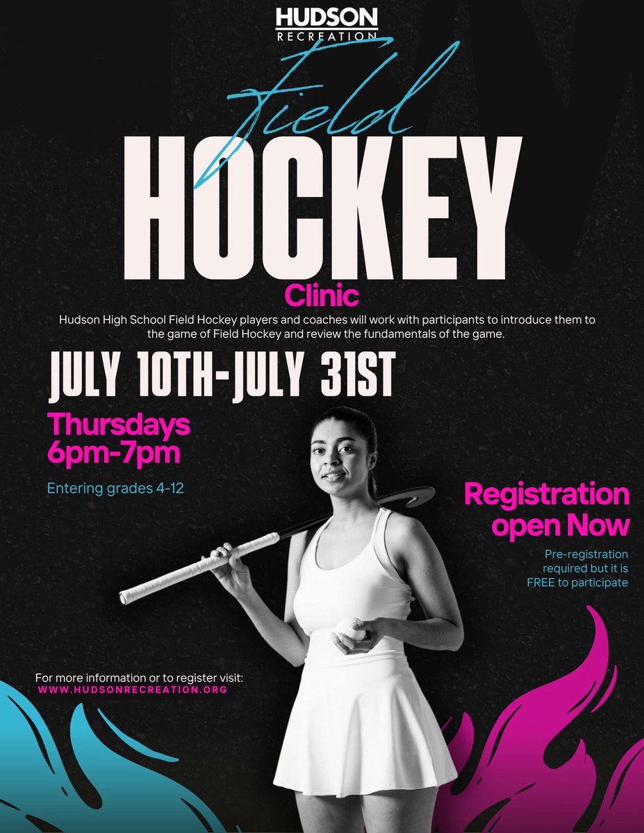 Spread the word, everyone! Players are running an introductory clinic through the Rec Department! It starts July 10th! 🏑❤️