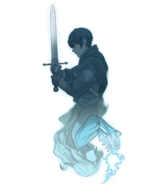 Look some fantasy OC stuff for once The adventures of an undead soldier and his ghost gf