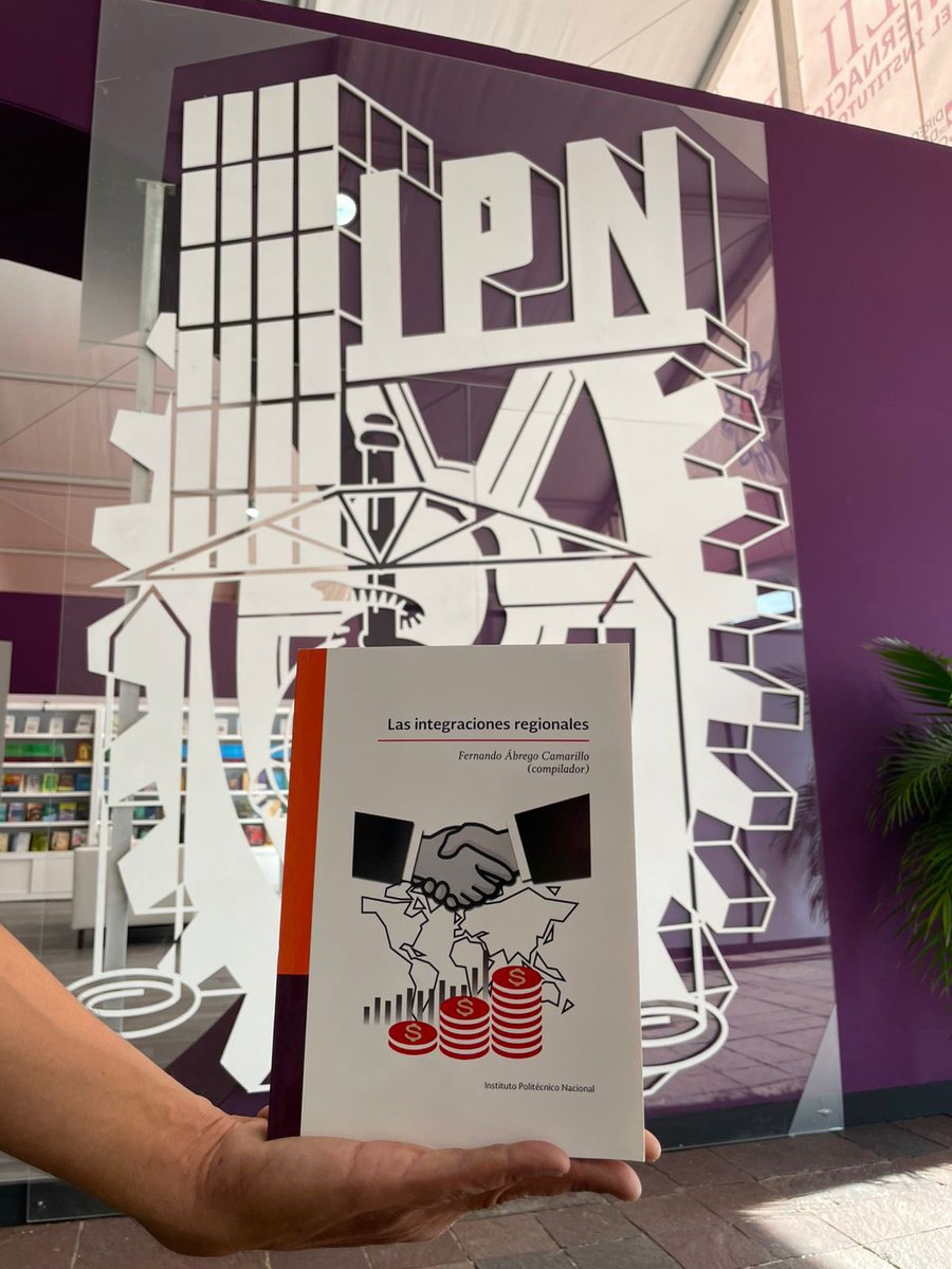 El libro “Las integraciones regionales”, editado por <a href="/IPNlibros/">IPN-Bibliotecas y Publicaciones</a> ya se encuentra a la venta en la #FILIPN2025 del <a href="/IPN_MX/">IPN</a> … mañana lo presentamos.