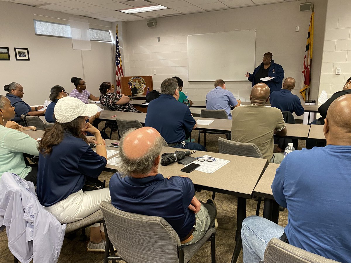 What a wonderful turnout for our very first Citizens’ Police Academy Alumni Association meeting! It was so nice to see some familiar faces from different classes. If you couldn’t make it tonight, no worries — we’ll share all the details about the next meeting soon. #Bowie