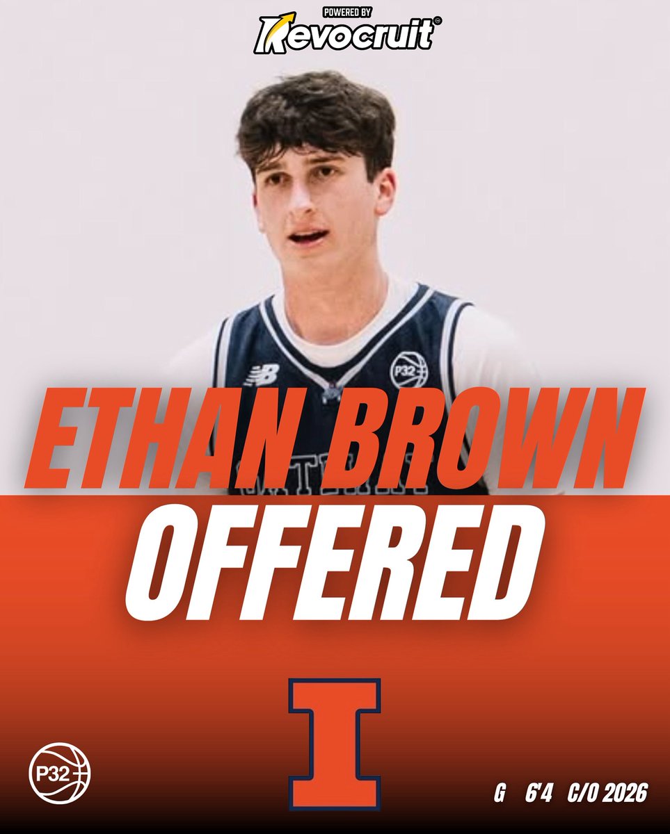 Class of 2026 guard Ethan Brown out of Rolla Sr. High School has officially been offered by Illinois. A rising prospect gaining serious traction in the Midwest.