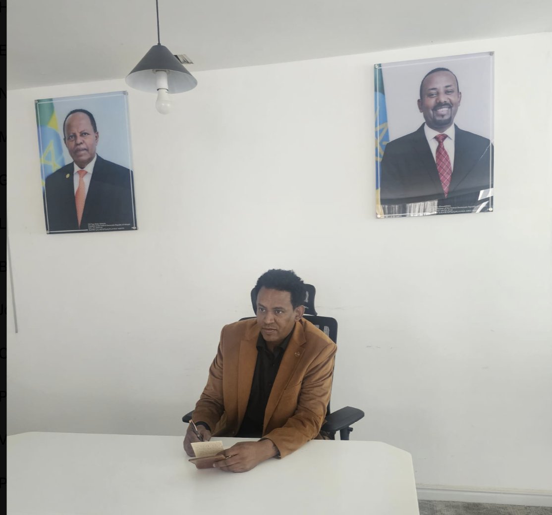 The Eritrean Blue Revolution Front team met with Ethiopian officials. ጽምዶ between #Eritrea and #Ethiopia is taking shape. All peace-loving people who believe in political engagement stand behind this ጽምዶ and the hope it represents.