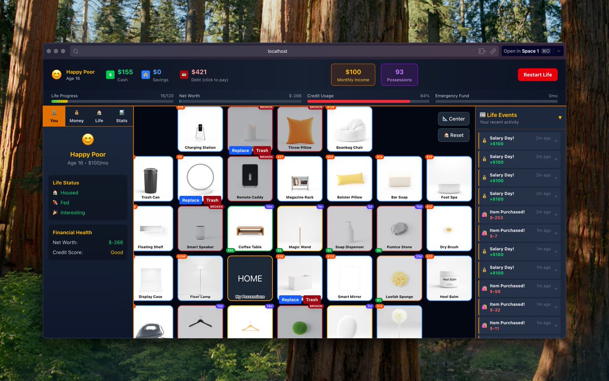 Anyone keen to play my "Possessions" game? https://t.co/bQJfnv9lfO