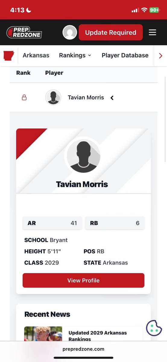 TavianMorris29's tweet image. I&apos;m blessed to be ranked 6# best RB in Arkansas and 41# overall only going to increase and get better thank you!!
@Coach_SandersQ @RickeyBrownJr3 @One11Recruiting @JtheNupe @Diamondboyz7v7 @coltonedwardsFB @PrepRedzone