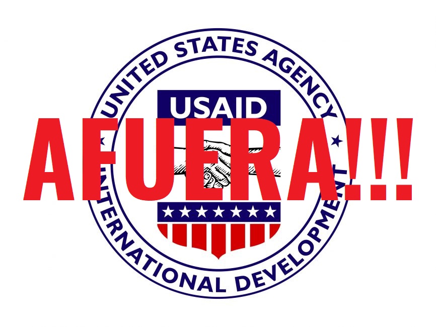 A administração Trump fecha a USAID, agora oficialmente.

O que deve ter de ONG no Brasil pistola é uma brincadeira...