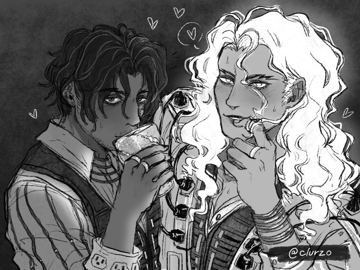 clurzo's tweet image. at the same time 🥸⚡️
#dateeverything #dateeverythingfanart #eddieandvolt #voltandeddie