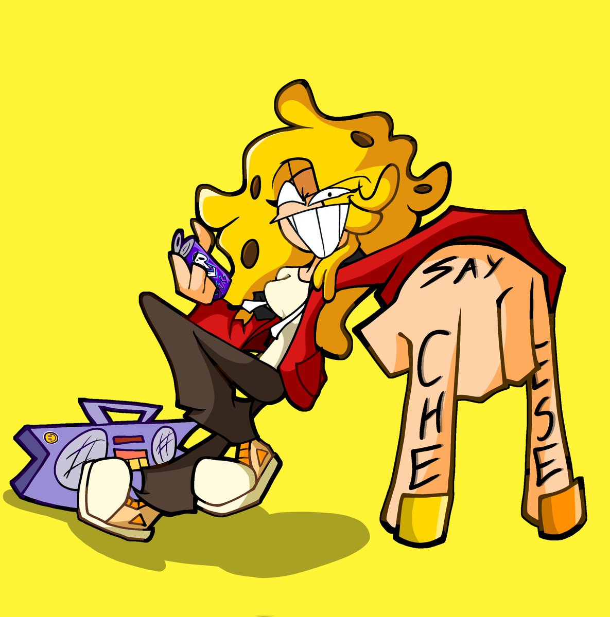 DonKyle69's tweet image. VANESSA MAYONNAISE!!
The protagonist of my work-in-progress video game."Say... Cheese!" Is my daughter
#art #indie #indiedev #indiegame #videogames #cheese #DigitalArtist