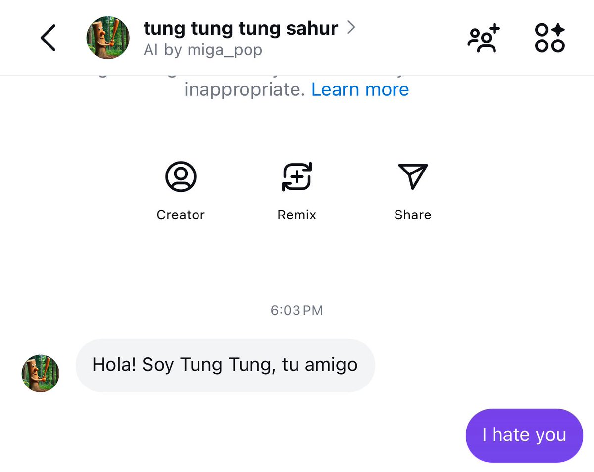 There I said it