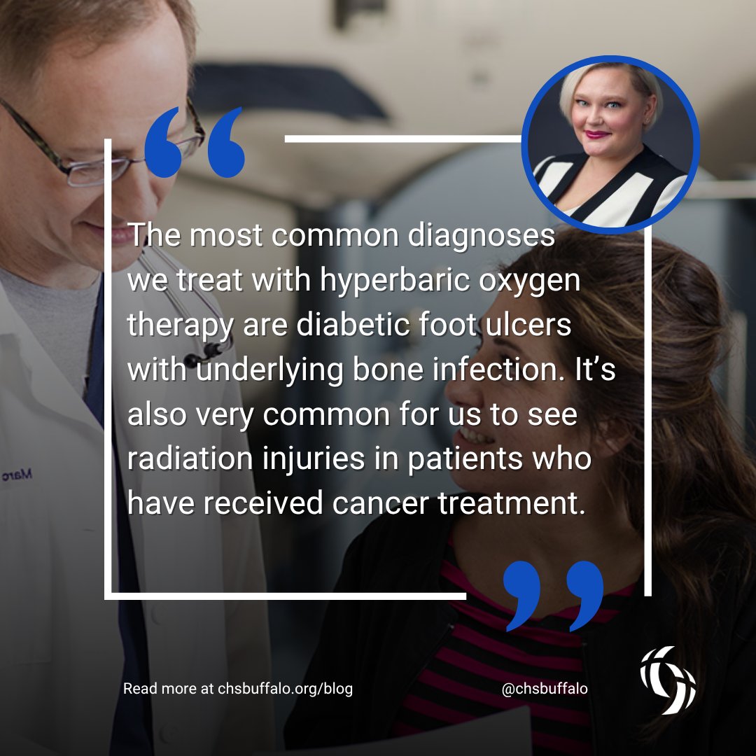 6.5 million people in the U.S. currently suffer from chronic wounds that are slow to heal. Discover how hyperbaric oxygen therapy heals damaged tissue that the body can't on its own! 

ℹ️ To learn more, visit brnw.ch/21wTPlk. #HyperbaricTherapy #WoundCare