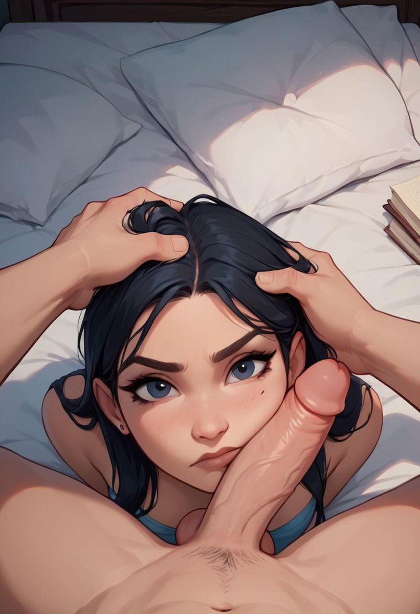 Kitty141205's tweet photo. Cute babe let's you facefuck her even if she's a little grumpy (Part 1) #nsfw #Taboo_Hentai_AI https://t.co/CIgh9htyxw
