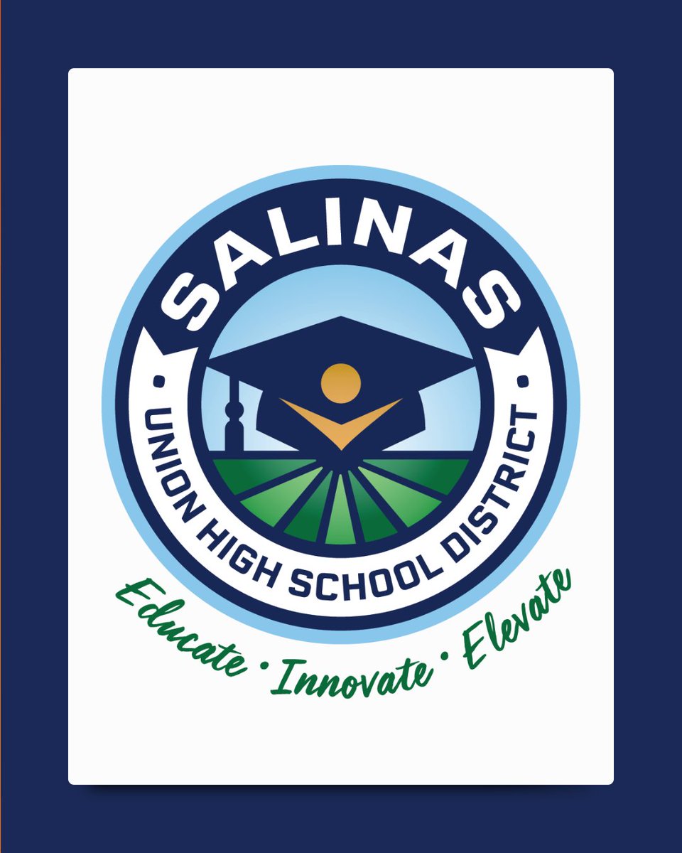 SUHSD has a new look with the same heart!
We are thrilled to unveil our brand new logo and motto.

Inspired by our beautiful Salinas fields, our students, and the journey to graduation, this new look was shaped by student voices, staff input, and community feedback.

Here's to