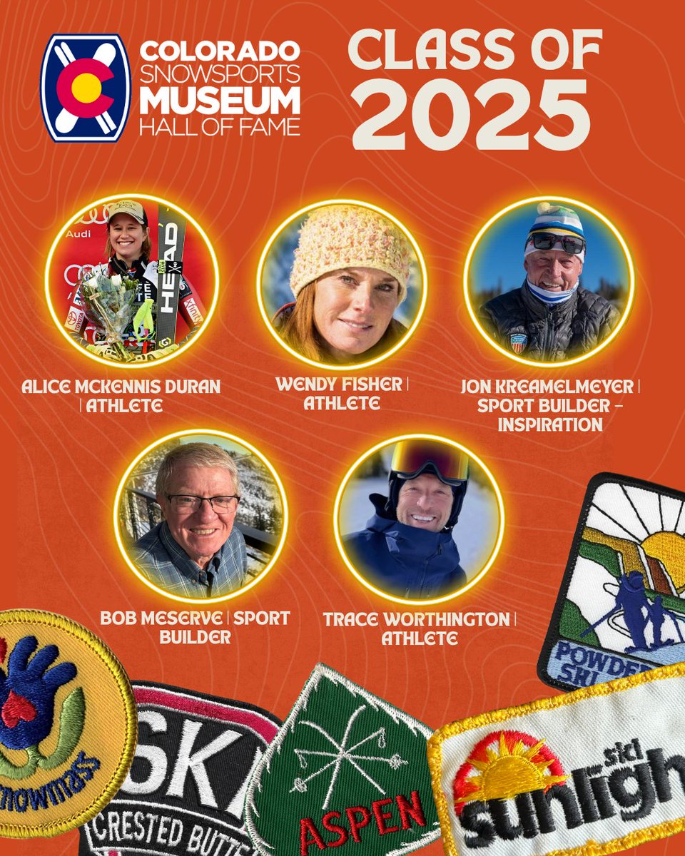 COSnowsportsMus's tweet image. The Colorado Snowsports Hall of Fame is pleased to announce the Class of 2025.

Meet the Class of 2025: snowsportsmuseum.org/colorado-snows…