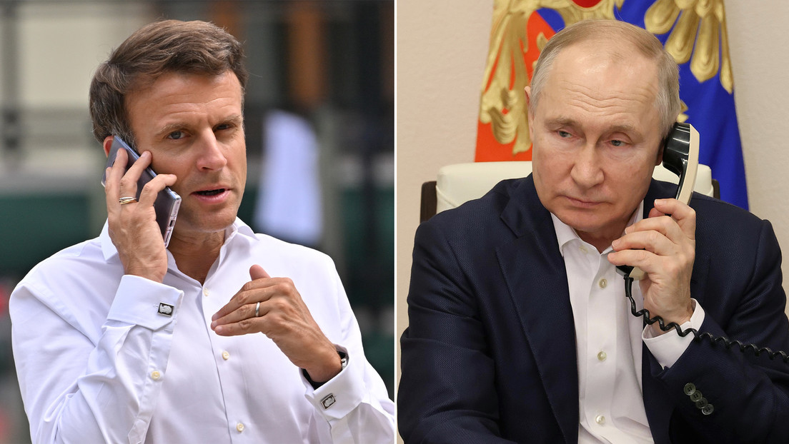🇫🇷🇷🇺El presidente de Rusia, Vladímir Putin, y su homólogo francés, Emmanuel Macron, sostuvieron este martes una conversación telefónica en la que discutieron la guerra en Ucrania y la creciente tensión en Oriente Medio

🔗acortar.link/PeCzjx