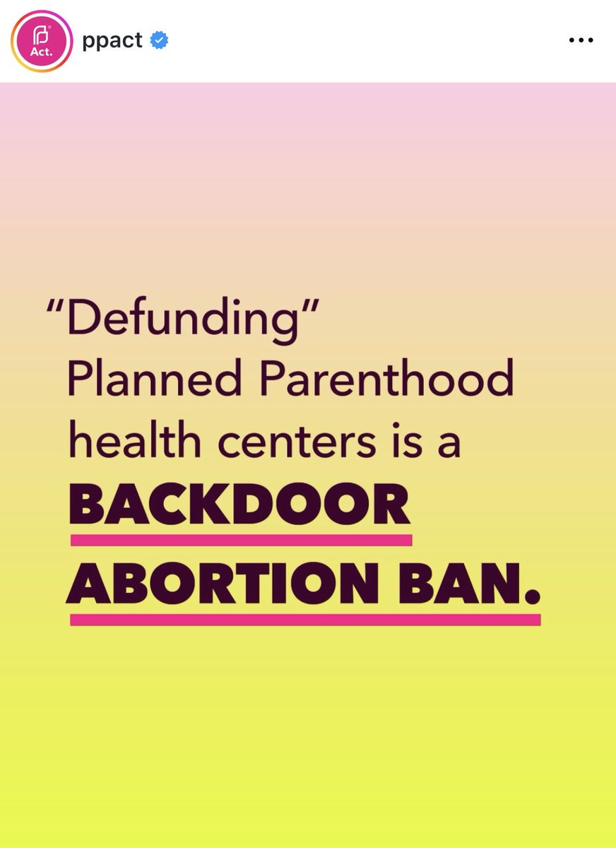 Abortion is who you are and what you do so it’s actually very much front door.