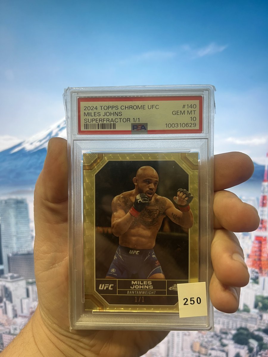 Miles Johns 1/1 Superfractor PSA 10
$250 Shipped