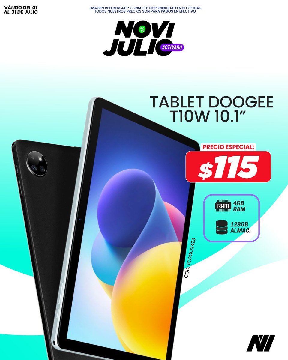 novicompu's tweet image. ¡Julio llegó y no vino solo! 🥳🔥
Trae promos brutales para que te equipes como un CRACK 💻🎧🎮
Ya sabes…
📍 Visítanos
📦 Llévate lo mejor
💥 ¡Y que se note quién manda este mes!

#PromosJulio #Novinauta #OfertasTech #ModoCrackON