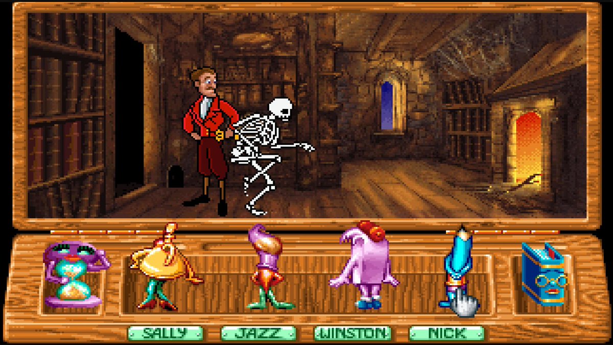 SkeletonsinVGs's tweet image. Around the World in 80 Days (DOS, 1994)