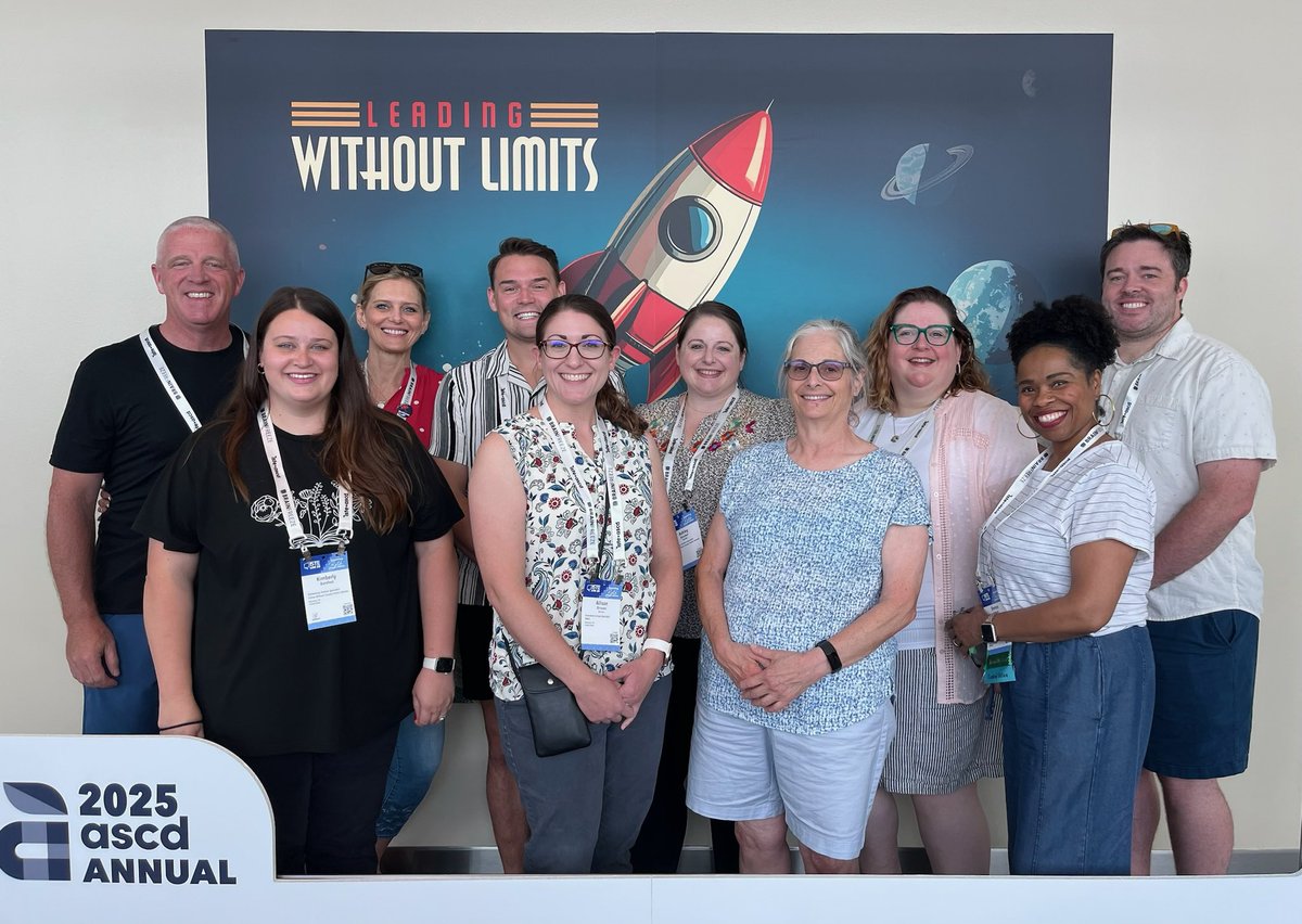 Enjoying learning and growing with this outstanding group of educators.