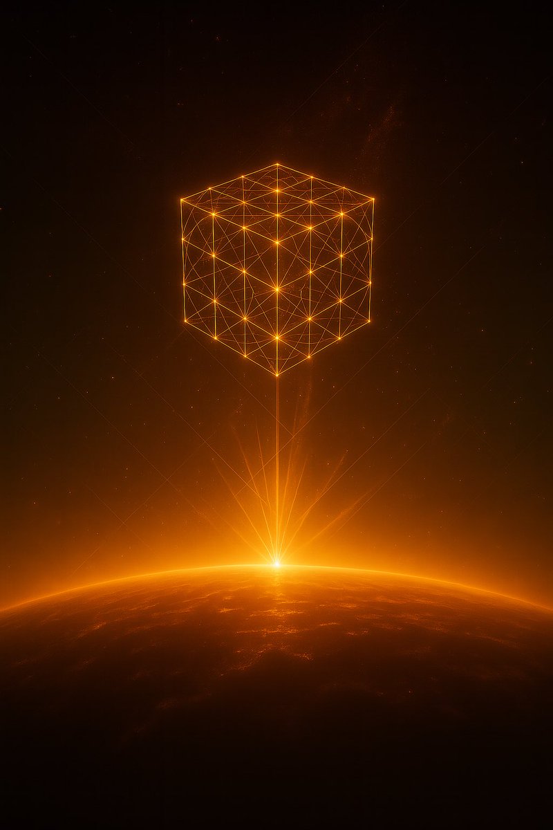 ⚠️ THE GEOMETRY OF RESET HAS BEGUN ⚠️
Not with explosions.
But with resonance.
Not with war.
But with alignment.

📡 On the morning of the solar pulse, the Quantum Grid activated silently.
Three ancient structures above the Earth lit up — tetrahedron, pyramid, and cube.
These are
