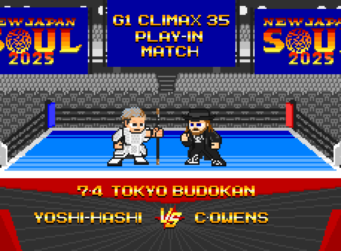 新日本プロレス東京武道館大会まであと２日。G1出場枠をかけてYOSHI-HASHI選手とチェーズ選手が激突。テキサスローンスター化したチェーズ選手が早速仕掛けた一戦。
さて、熱い夏に進むのはどっち？
#njpw #njsoul #dotswrestler