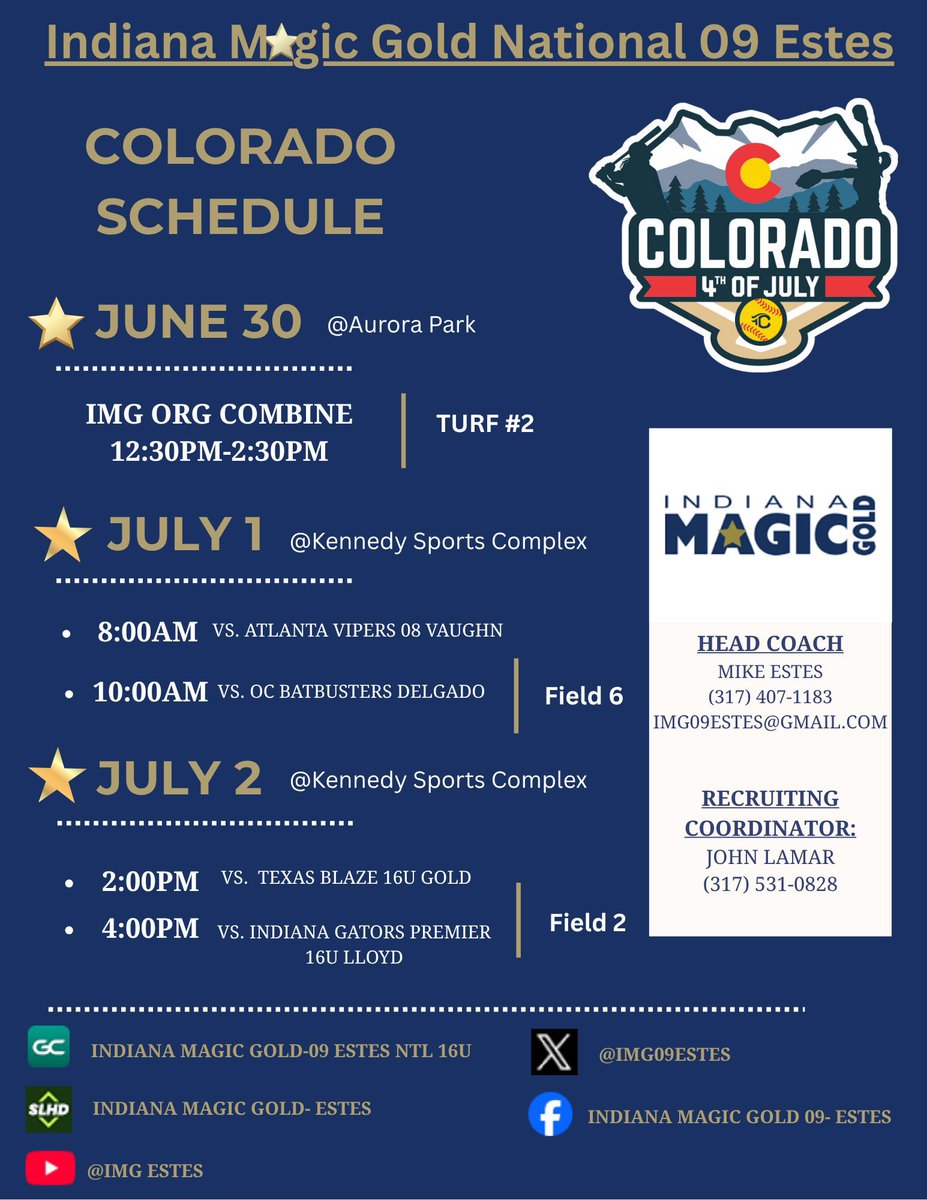 Annalise Neal (@annalise_neal) on Twitter photo Thank you to all the coaches who came to our combine yesterday. It’s appreciated! Hope to see you at some of our games.
<a href="/IMG09Estes/">Indiana Magic Gold 09-Estes</a> Thank you to all the coaches who came to our combine yesterday. It’s appreciated! Hope to see you at some of our games.
<a href="/IMG09Estes/">Indiana Magic Gold 09-Estes</a>