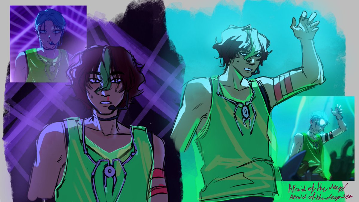 Not an au just put the green guy in more green 
#traffictwt #smallishbeansfanart